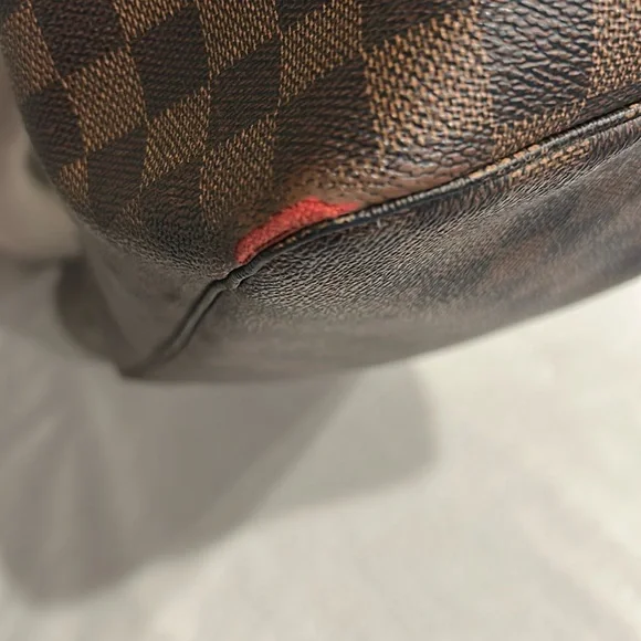 Louis Vuitton Neverful GM N51106 tote Bag GI0142 Ebenu+ COA - Picture 15 of 17